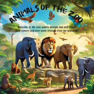 Cover image for 9781916732568 - Animals of the Zoo