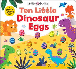 Cover image for 9781916745360 - Ten Little Dinosaur Eggs (Little Squishies)