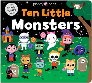 Cover image for 9781916745704 - Ten Little Monsters (Little Squishies)