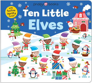 Cover image for 9781916745728 - Ten Little Elves (Little Squishies)