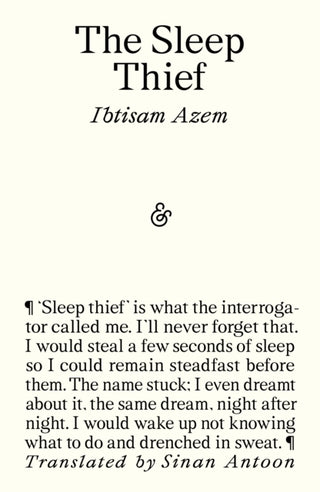 Cover image for 9781916751538 - Sleep Thief