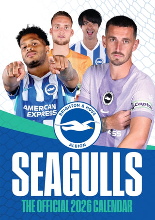 Cover image for 9781916755758 - The Official Seagulls Calendar 2026