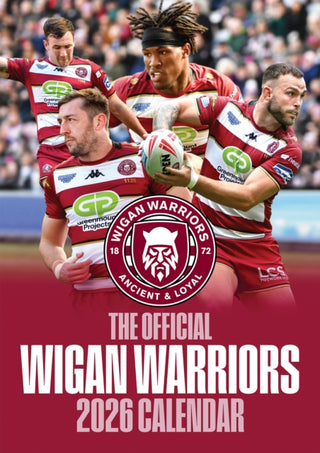 Cover image for 9781916755819 - The Official Wigan Warriors Calendar 2026