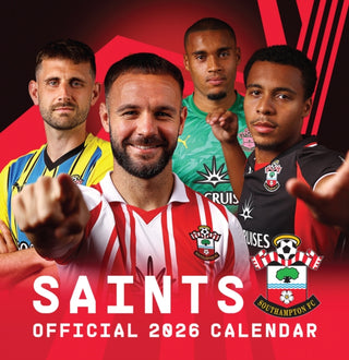 Supplemental image for 9781916755918 - The Official Southampton FC Desk Calendar 2026