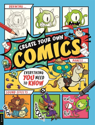 Cover image for 9781916763081 - Create Your Own Comics