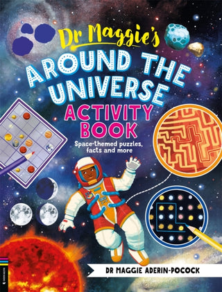 Cover image for 9781916763258 - Dr Maggie’s Around the Universe Activity Book