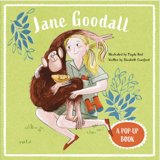 Cover image for 9781916781177 - Jane Goodall: A Pop-Up Book