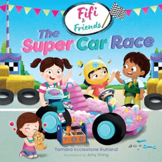 Cover image for 9781916790155 - Fifi & Friends: The Super Car Race