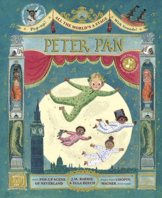 Cover image for 9781917044141 - All the World's a Stage: Peter Pan