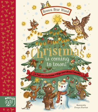 Cover image for 9781917044325 - Brown Bear Wood: Christmas is Coming to Town!