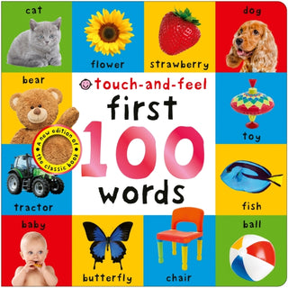 Cover image for 9781917069311 - First 100 Words: Touch-and-Feel