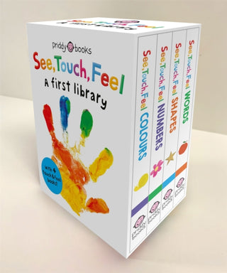 Cover image for 9781917069861 - See, Touch, Feel: A First Library