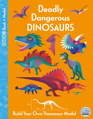 Cover image for 9781917082051 - Deadly Dangerous Dinosaurs