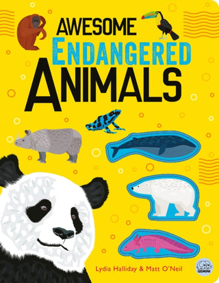 Cover image for 9781917082112 - Awesome Endangered Animals