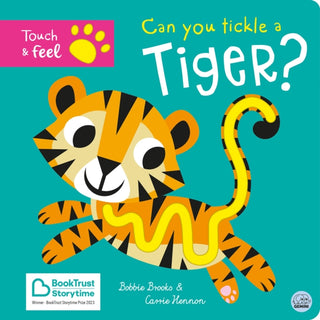 Cover image for 9781917082136 - Can you tickle a tiger?