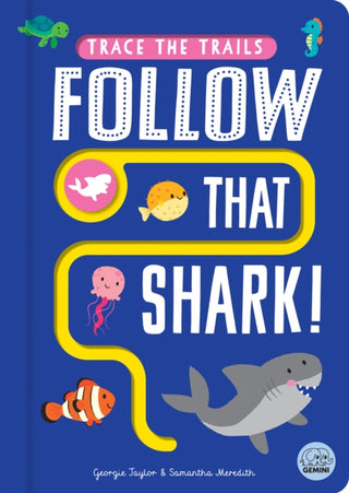 Cover image for 9781917082549 - Follow that Shark!