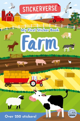 Cover image for 9781917082648 - Stickerverse: My First Sticker Book Farm
