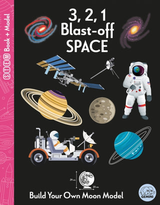 Cover image for 9781917082662 - 3, 2, 1 Blast-off Space