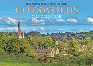 Cover image for 9781917102131 - Romance of the Cotswolds Calendar - 2026