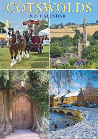 Cover image for 9781917102377 - Cotswolds A5 Calendar 2027