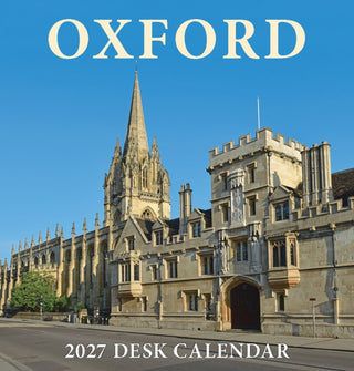 Cover image for 9781917102391 - Oxford Colleges Mini Desktop Calendar - 2027