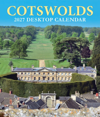 Cover image for 9781917102414 - Cotswolds Large Desktop Calendar - 2027