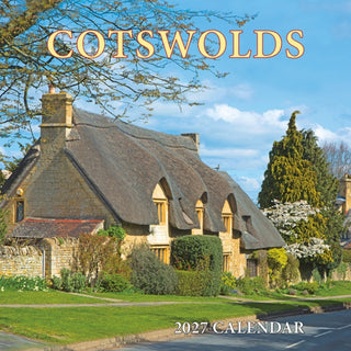 Cover image for 9781917102421 - Cotswolds Small Square Calendar - 2027