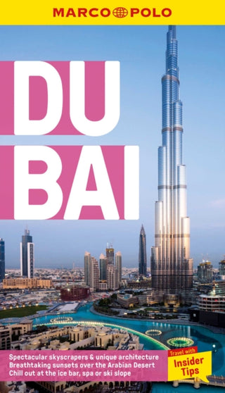 Supplemental image for 9781917131018 - Dubai Marco Polo Pocket Travel Guide - with pull out map