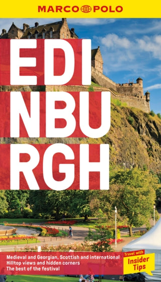 Cover image for 9781917131025 - Edinburgh Marco Polo Pocket Travel Guide - with pull out map
