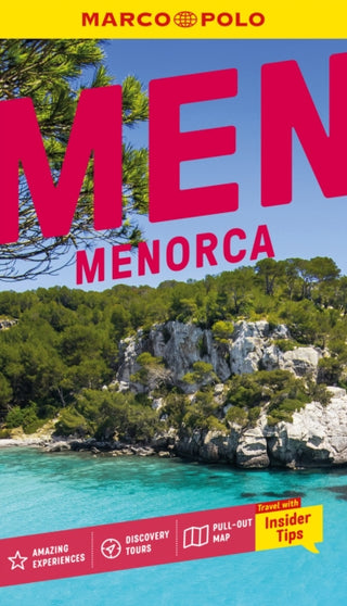 Supplemental image for 9781917131070 - Menorca Marco Polo Pocket Travel Guide - with pull out map