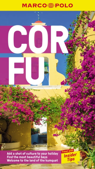 Cover image for 9781917131087 - Corfu Marco Polo Pocket Travel Guide - with pull out map