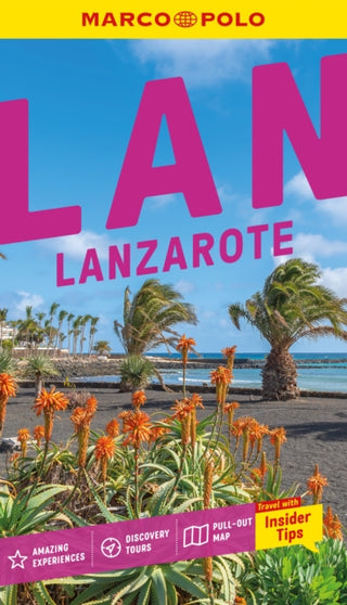 Supplemental image for 9781917131117 - Lanzarote Marco Polo Pocket Travel Guide - with pull out map