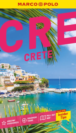 Cover image for 9781917131216 - Crete Marco Polo Pocket Travel Guide - with pull out map