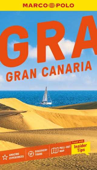 Cover image for 9781917131261 - Gran Canaria Marco Polo Pocket Travel Guide - with pull out map