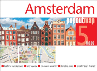 Cover image for 9781917131322 - Amsterdam PopOut Map - pocket size, pop up map of Amsterdam city centre