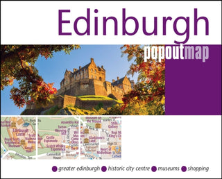 Supplemental image for 9781917131346 - Edinburgh PopOut Map - pocket size, pop up map of Edinburgh city centre