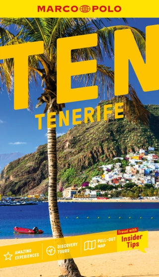 Cover image for 9781917131377 - Tenerife Marco Polo Pocket Travel Guide - with pull out map
