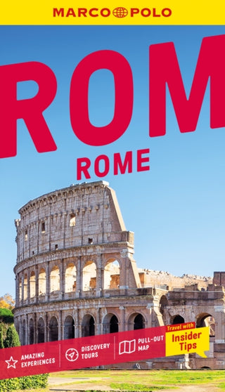 Cover image for 9781917131391 - Rome Marco Polo Pocket Travel Guide - with pull out map