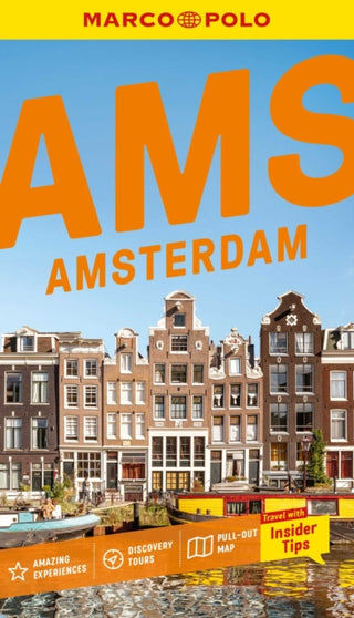 Cover image for 9781917131407 - Marco Polo Amsterdam Pocket Travel Guide