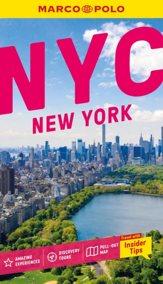 Cover image for 9781917131414 - Marco Polo New York Pocket Travel Guide – pull-out map, local knowledge, hidden gems & top sights