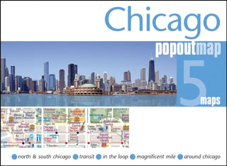Cover image for 9781917131476 - Chicago PopOut Map