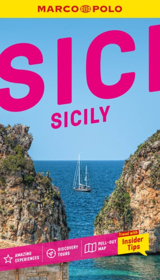 Cover image for 9781917131490 - Sicily Marco Polo Pocket Travel Guide - with pull out map