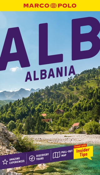 Cover image for 9781917131568 - Marco Polo Albania Pocket Travel Guide