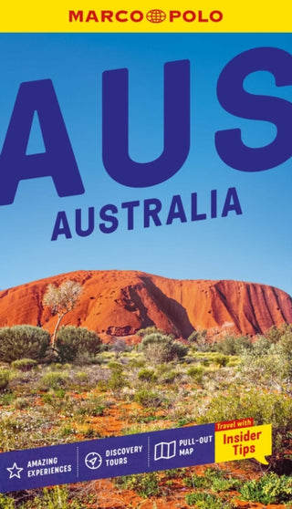 Cover image for 9781917131612 - Marco Polo Australia Pocket Travel Guide | Pull-out Map | Local Knowledge