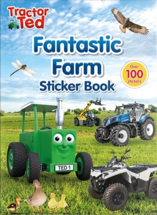Cover image for 9781917249140 - Tractor Ted Fantastic Farm Sticker Book: Over 100 Stickers