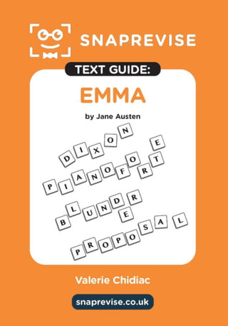 Cover image for 9781917424196 - SnapRevise Emma Text Guide for English Literature
