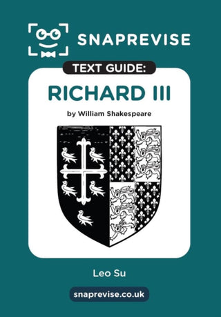 Cover image for 9781917424363 - SnapRevise Richard III Text Guide for English Literature