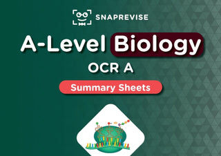 Cover image for 9781917424622 - SnapRevise A-Level OCR Biology Summary Sheets