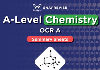 Cover image for 9781917424646 - SnapRevise A-Level OCR Chemistry Summary Sheets