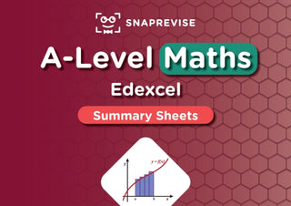 Cover image for 9781917424660 - SnapRevise A-Level Edexcel Maths Summary Sheets